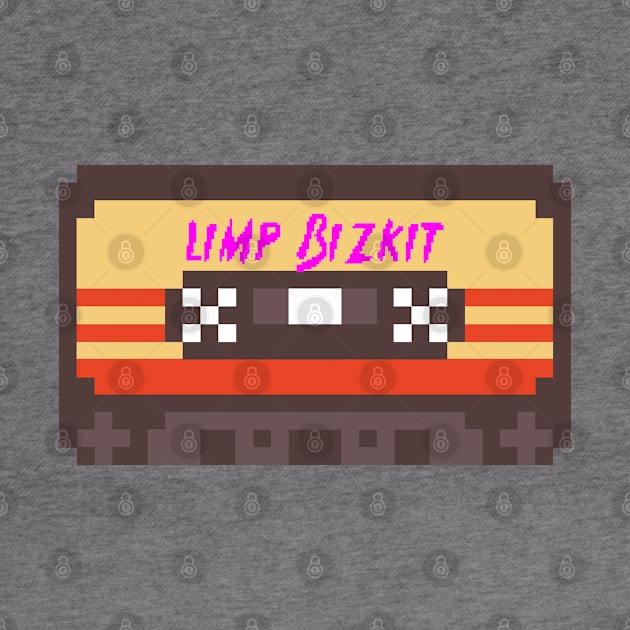 Limp Bizkit 8bit cassette by terilittleberids